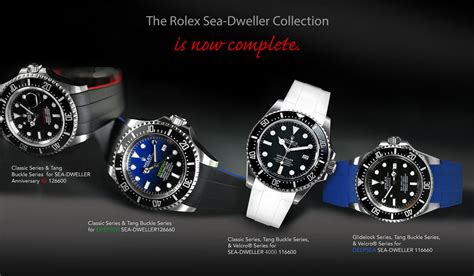 The Rolex Sea Dweller Straps Collection is now complete.